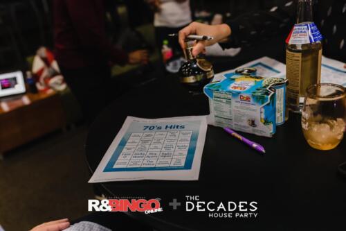 R&Bingo Online - The Decades House Party Edition